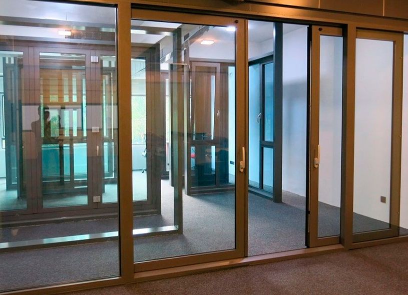 Установка алюминиевых систем Alutech