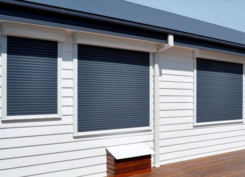 Установка рольставней