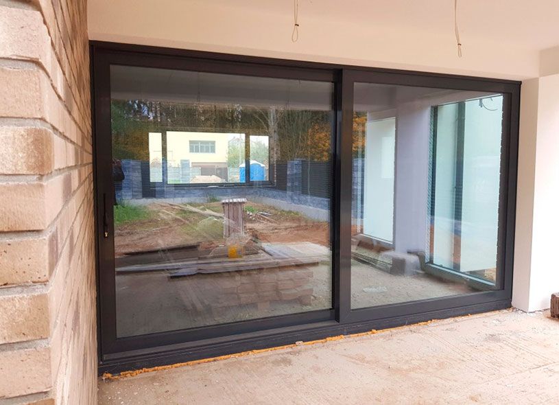 Установка алюминиевых систем Alutech