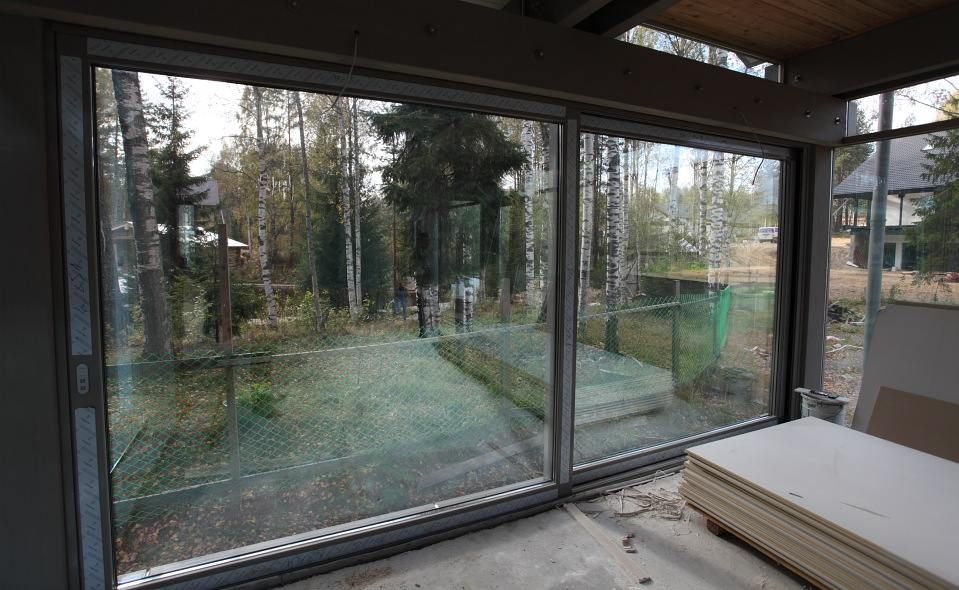 Установка алюминиевых систем Krauss