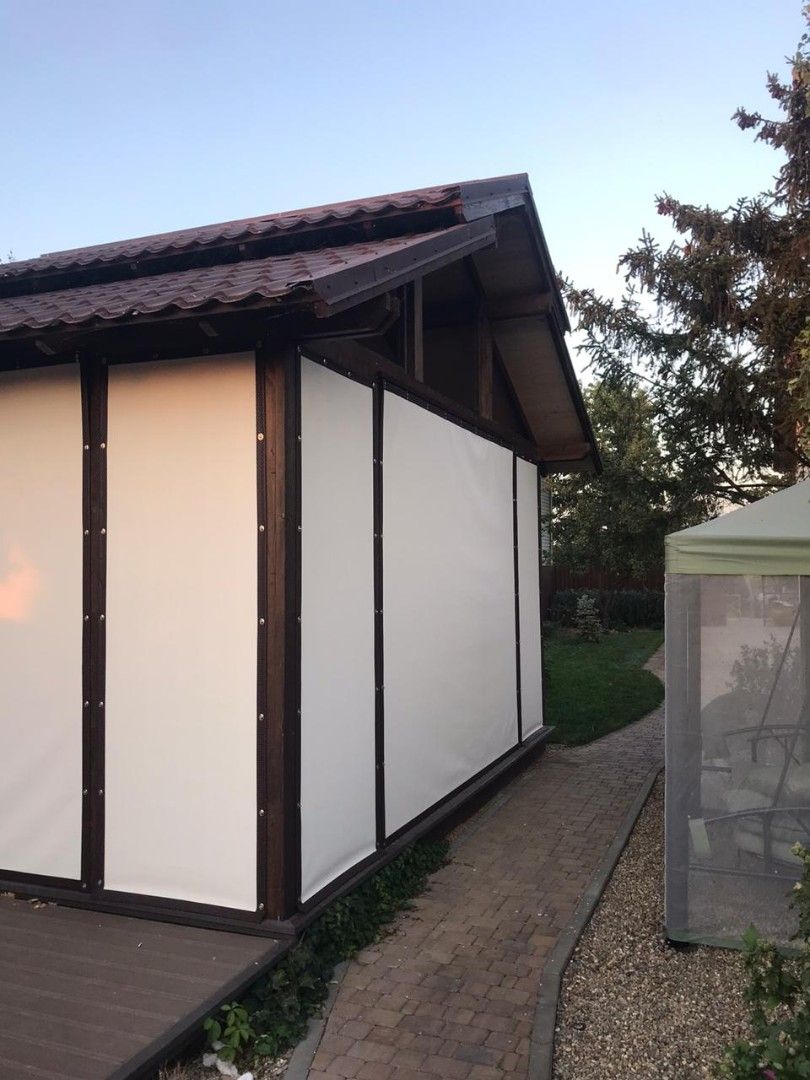 Установка мягких окон