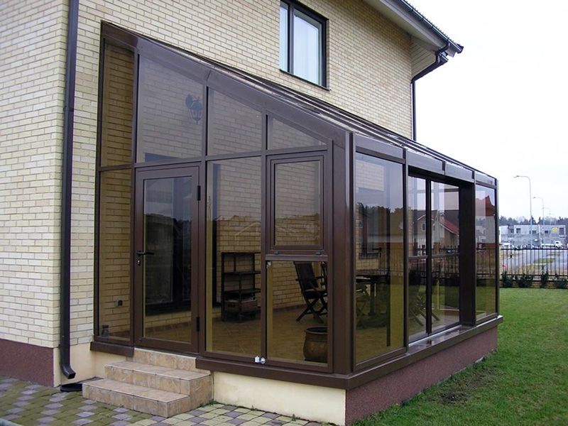 Установка алюминиевых окон Provedal