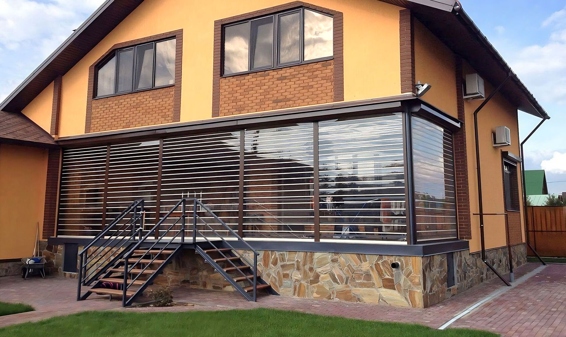 Прозрачные рольставни