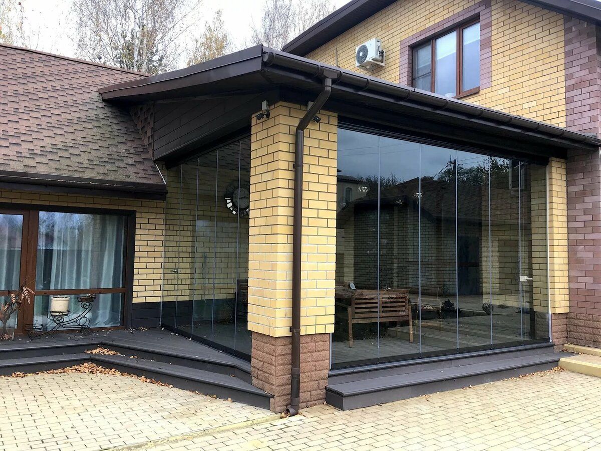 Безрамное остекление