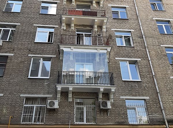 Безрамное остекление