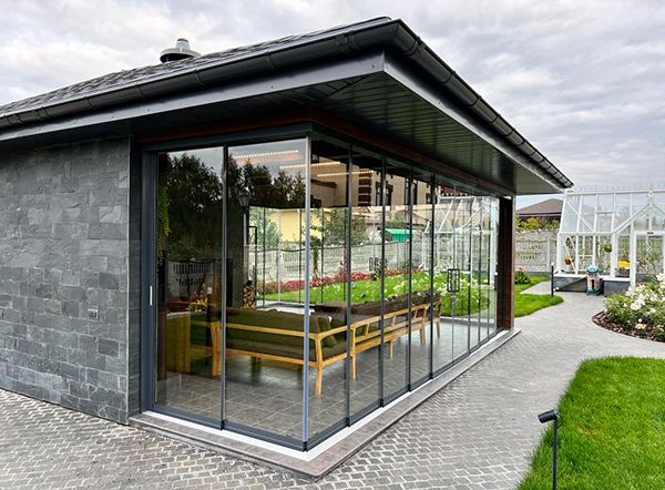 Безрамное остекление